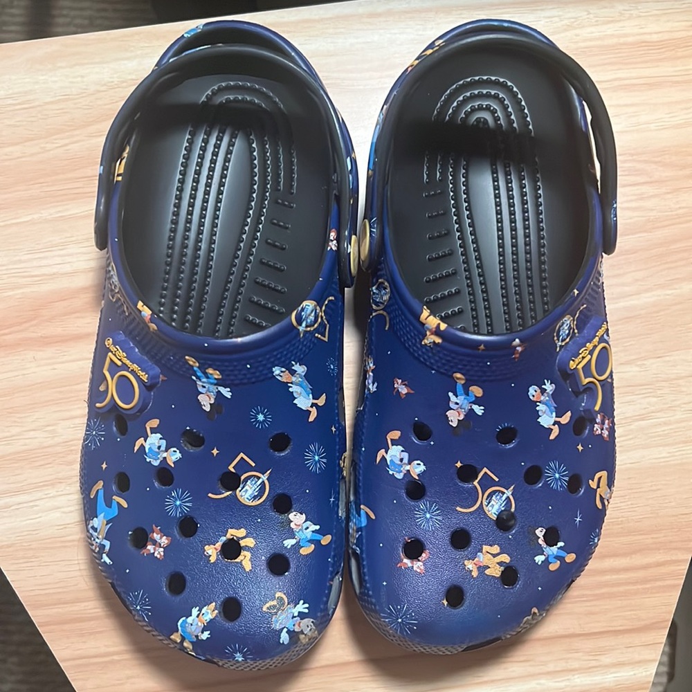Disney 50th anniversary Crocs